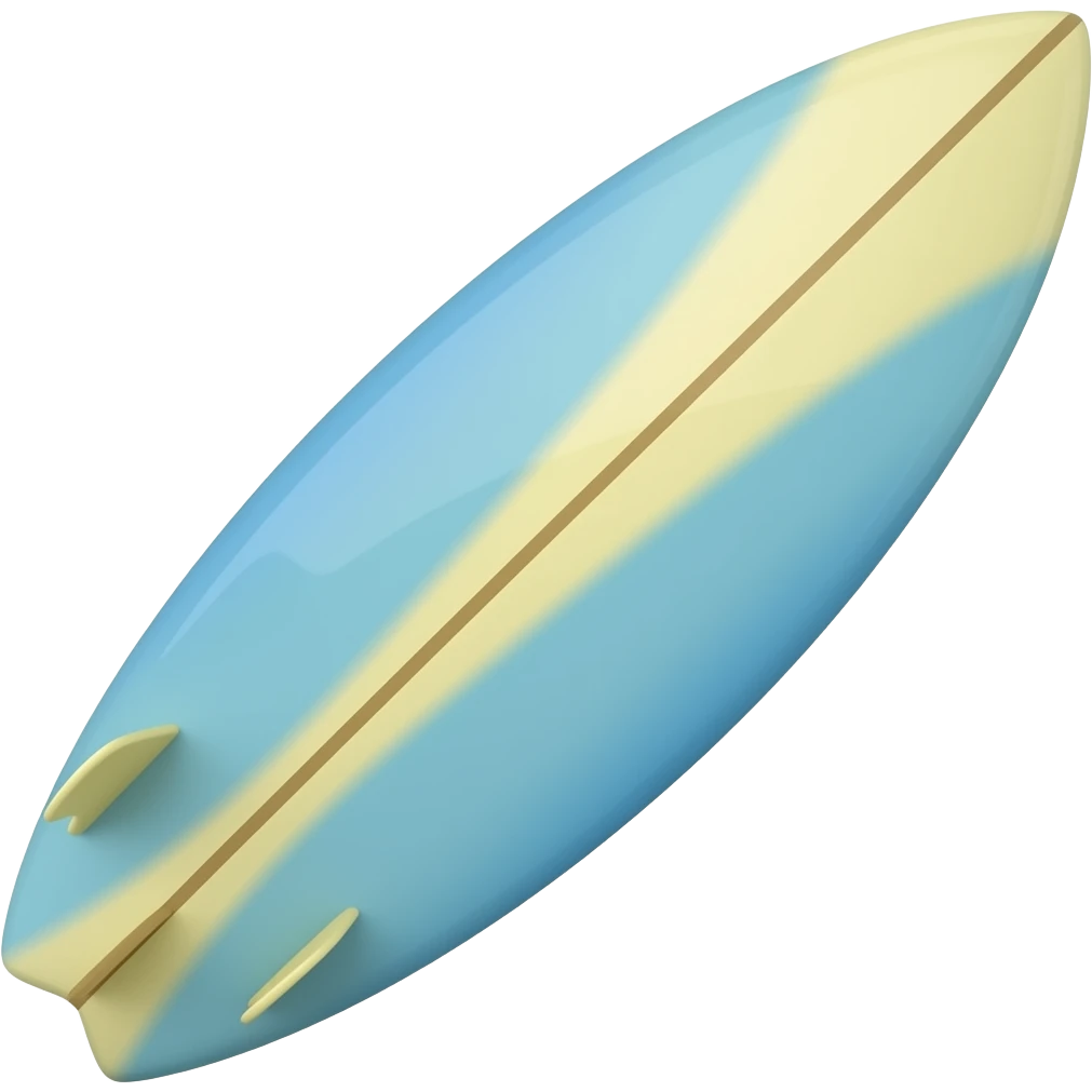 Surfboard emoji