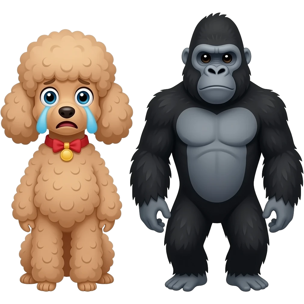 🙃🤔😒😟🙁😕☹️😰😀😃🙂😄😁😉😆😊😍🐩🦍 emoji