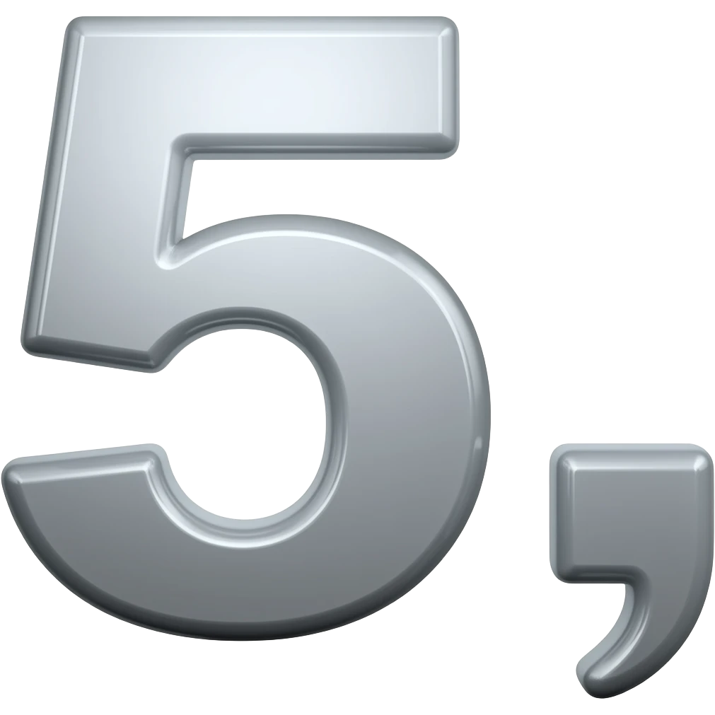 5,5 NÚMEROS emoji
