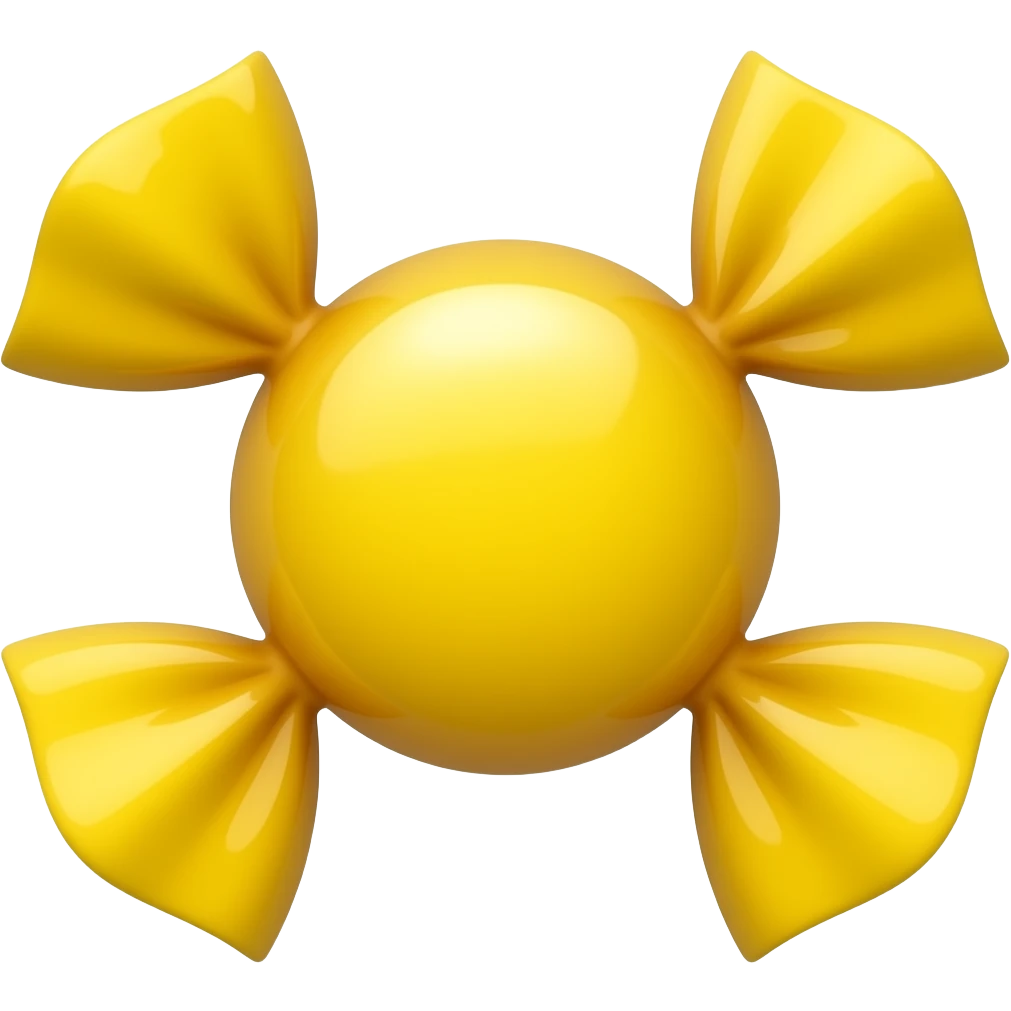 Candy Yellow emoji