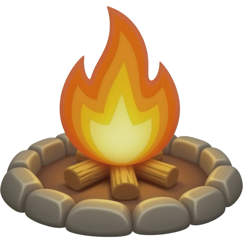 firepit emoji