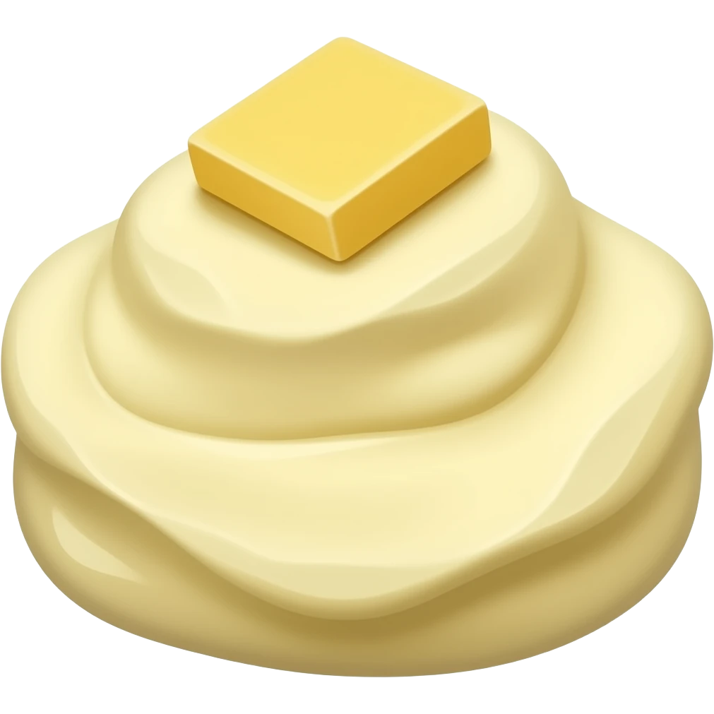 mashed potatoes emoji