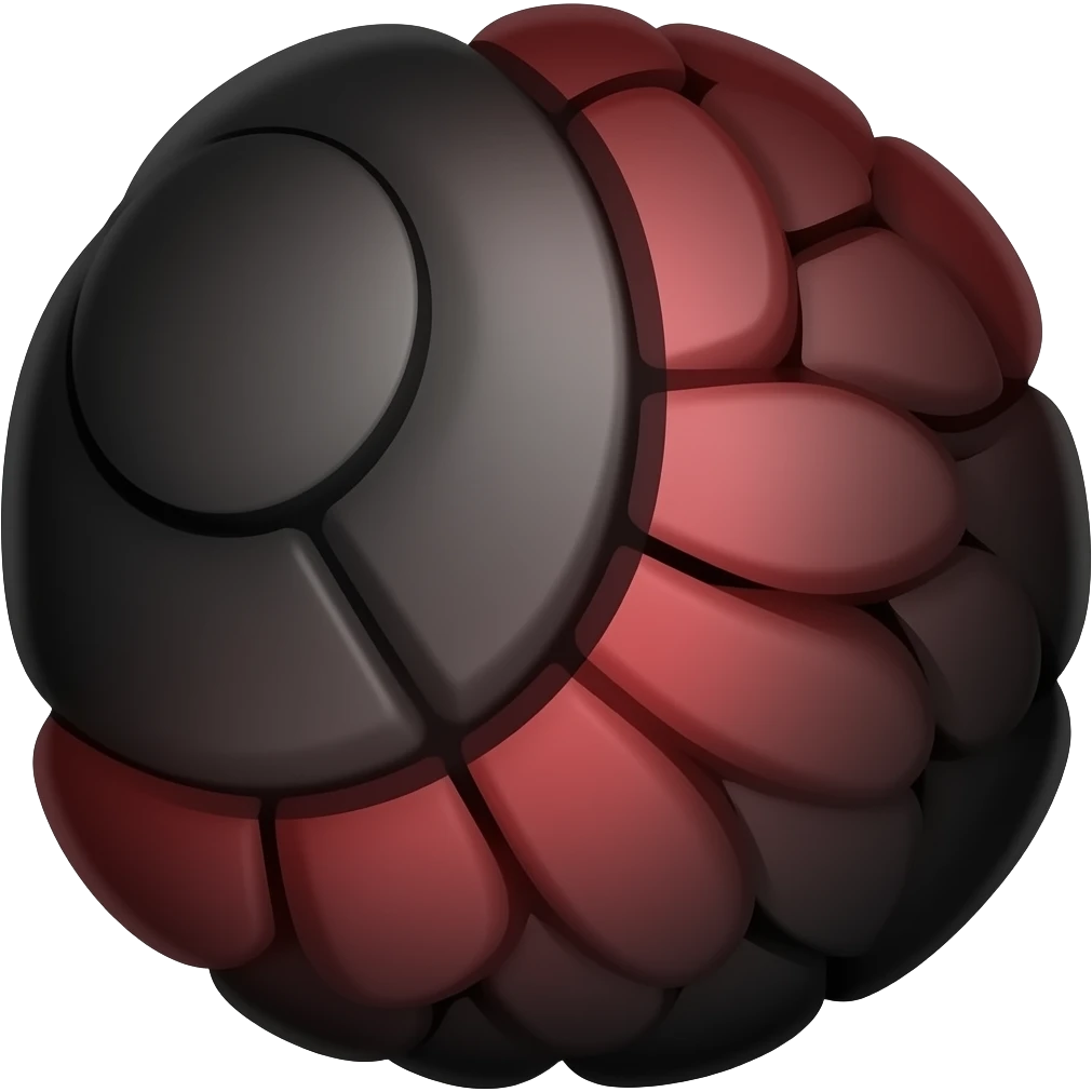 Bitte in schwarz rot emoji