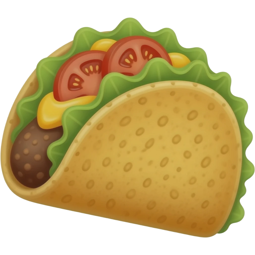 The Crunchy Taco emoji
