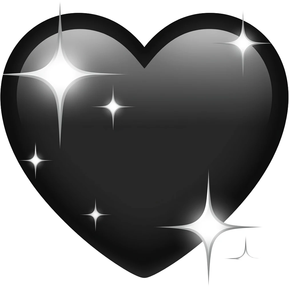 🖤✨ emoji