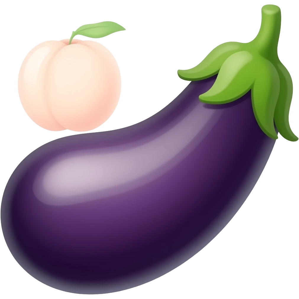 🍑🍆 emoji