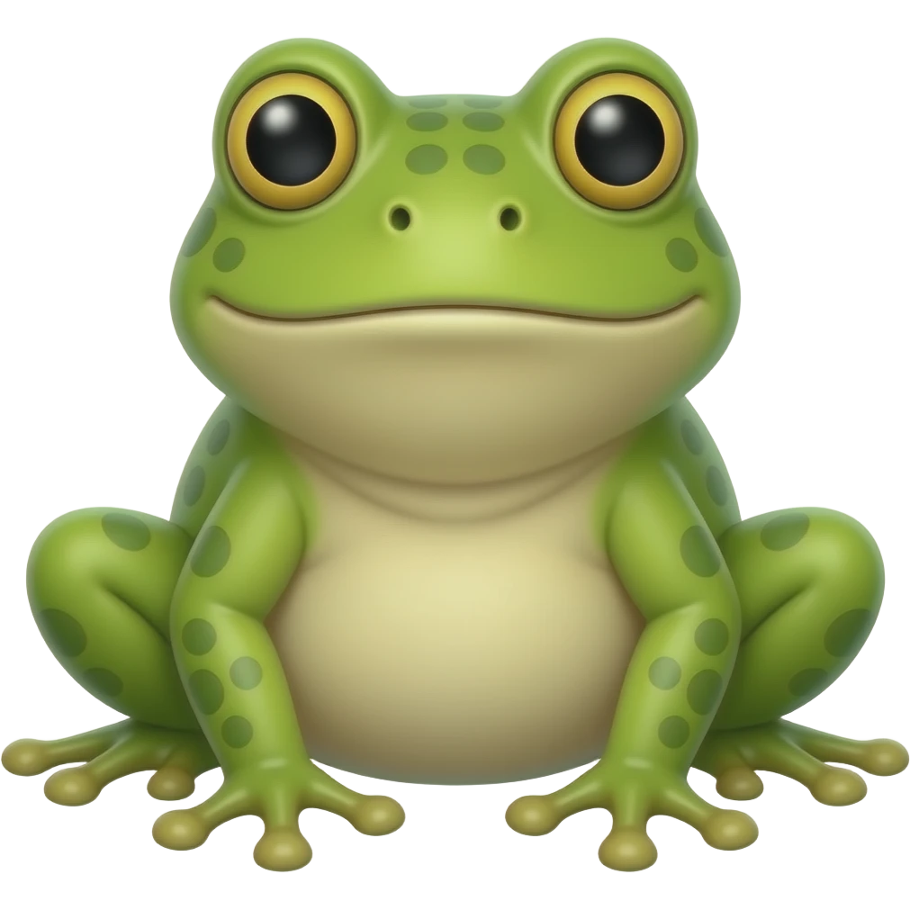frogs portrait emoji