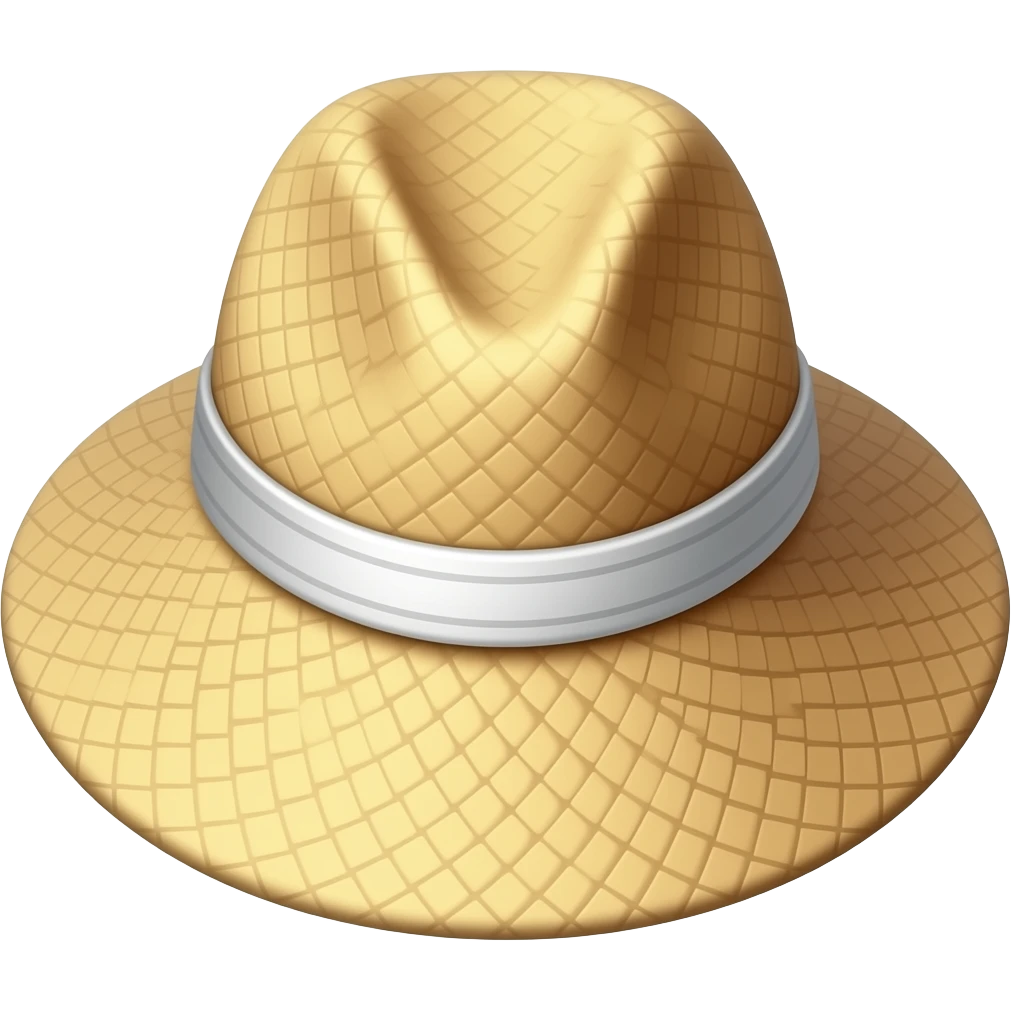 sombrero playero emoji