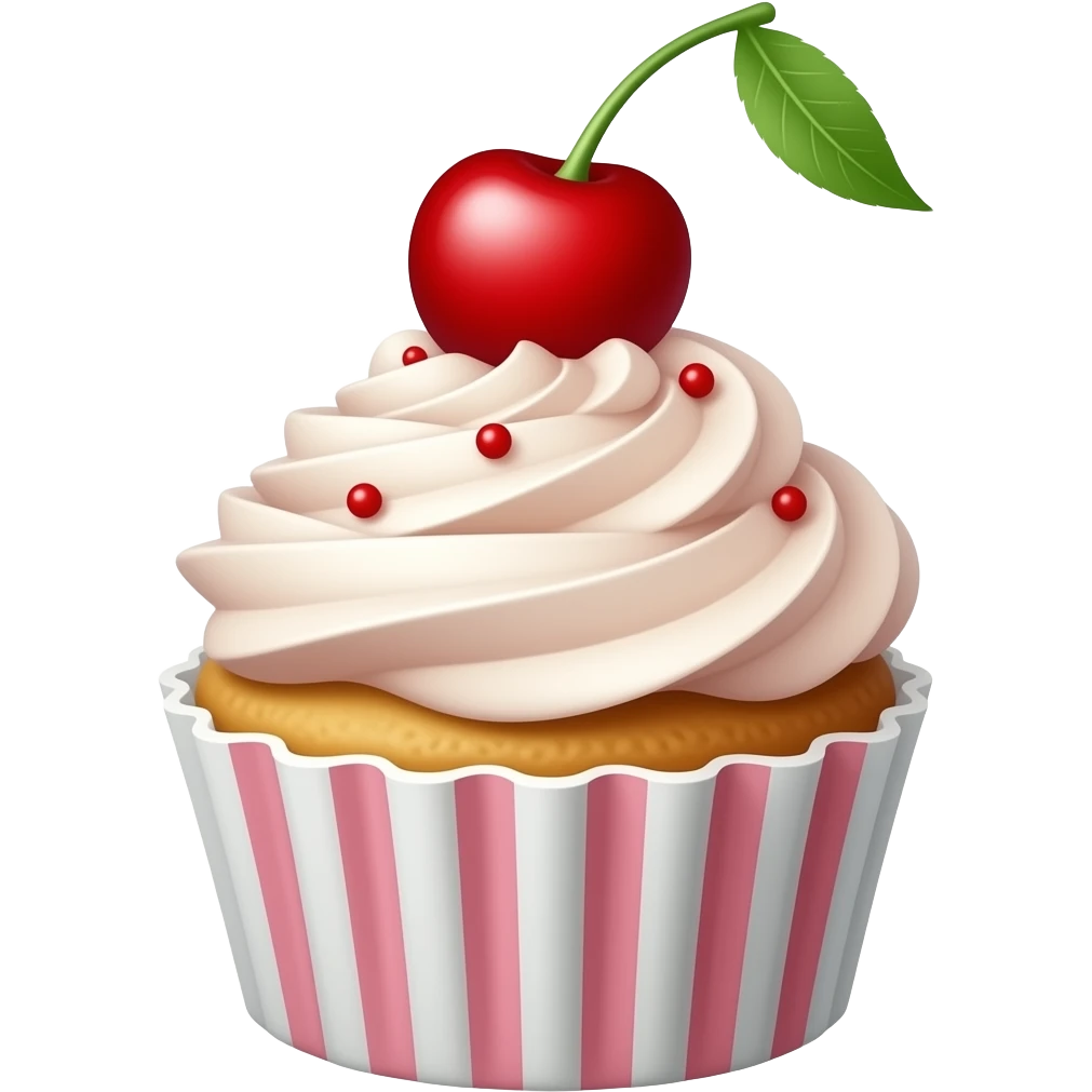 Cherry Cupcake emoji