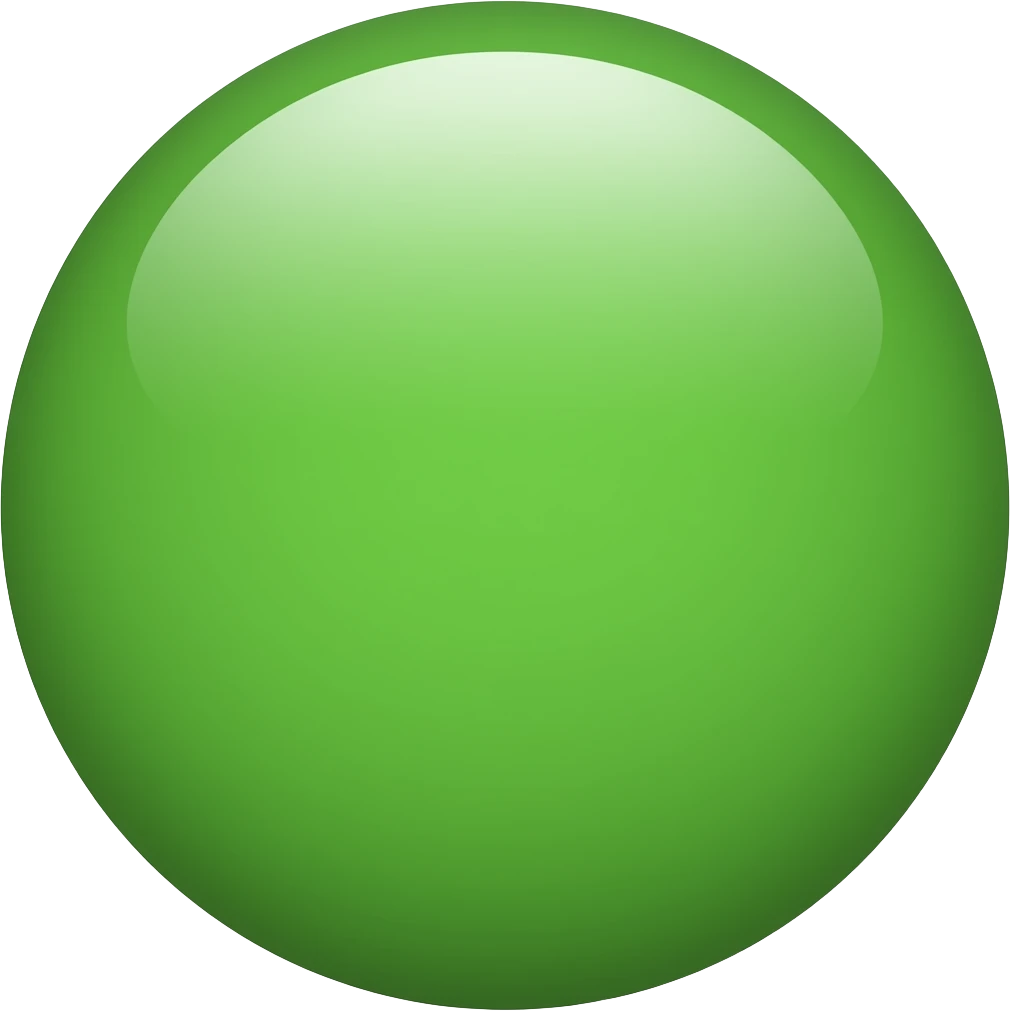 green circle emoji