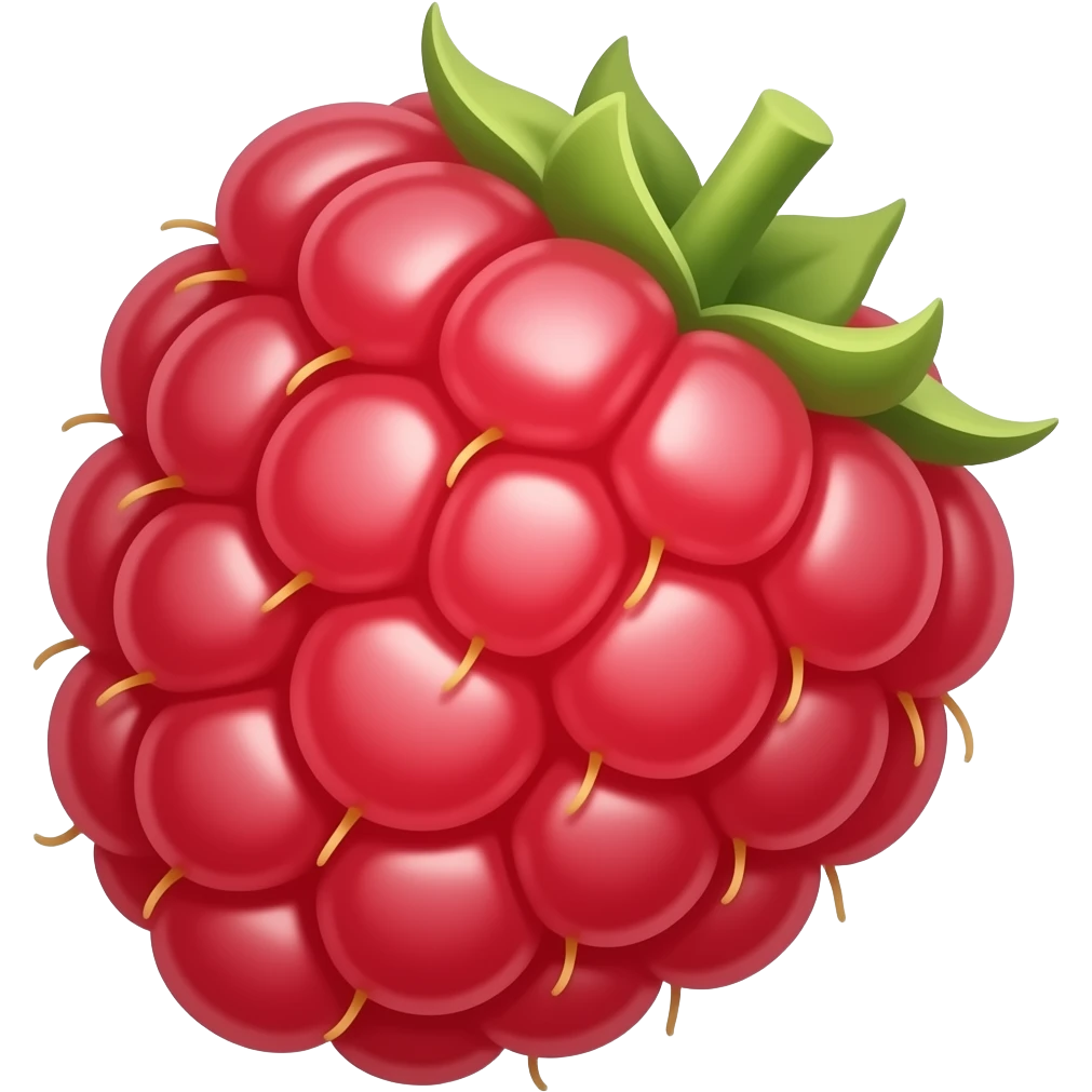 Raspberry emoji