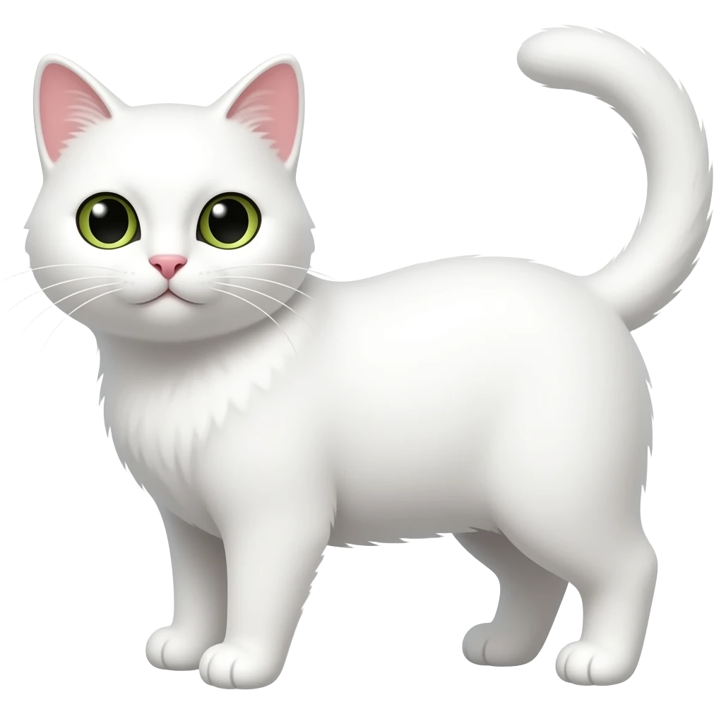 cat white emoji