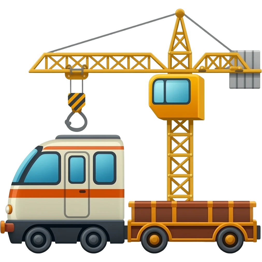 🚃🏗 emoji
