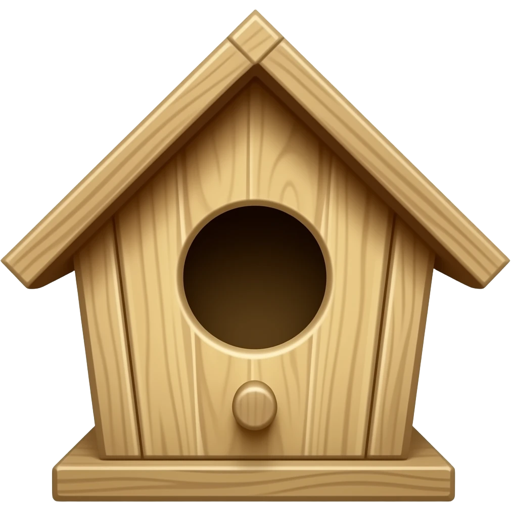 Birdhouse emoji