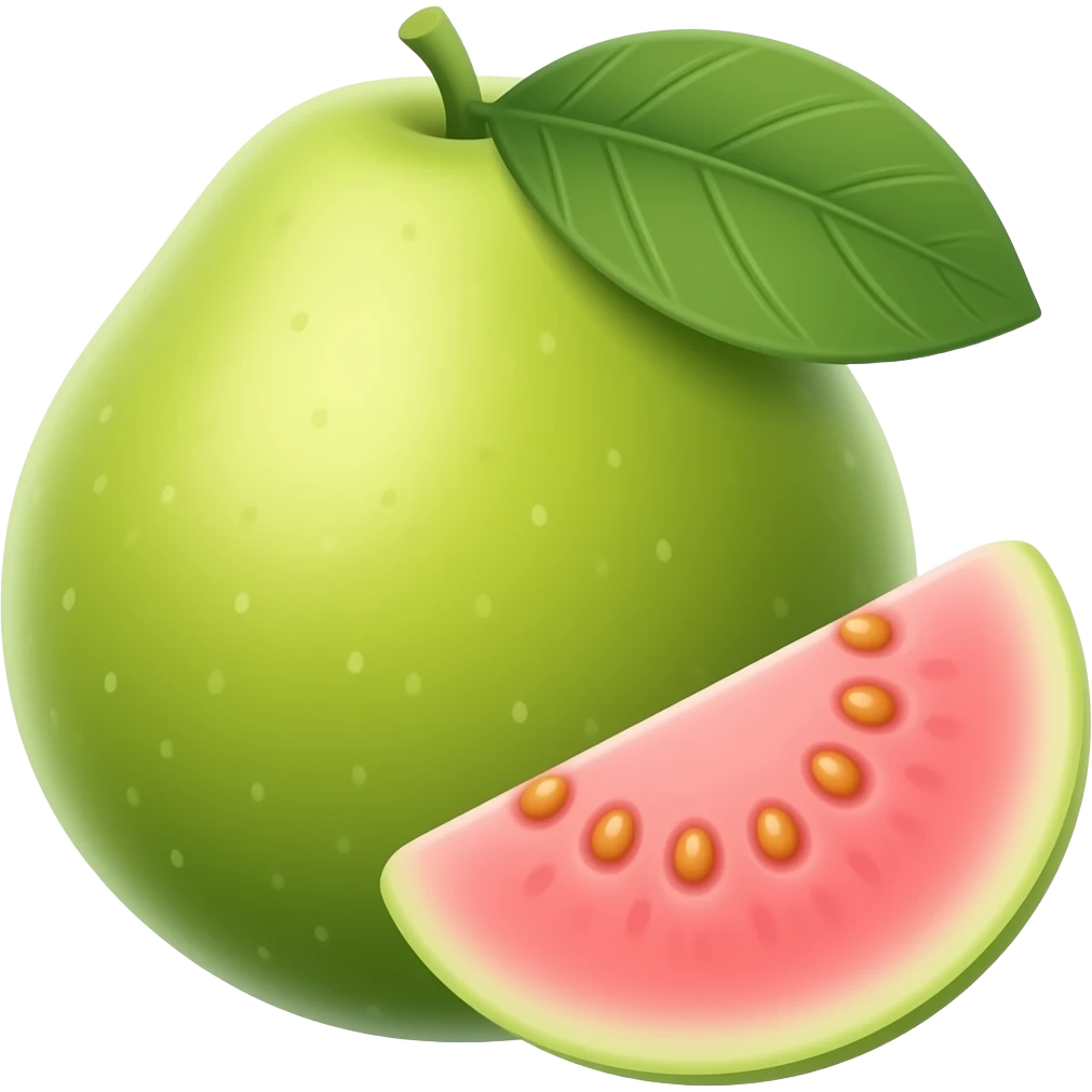 Guava emoji