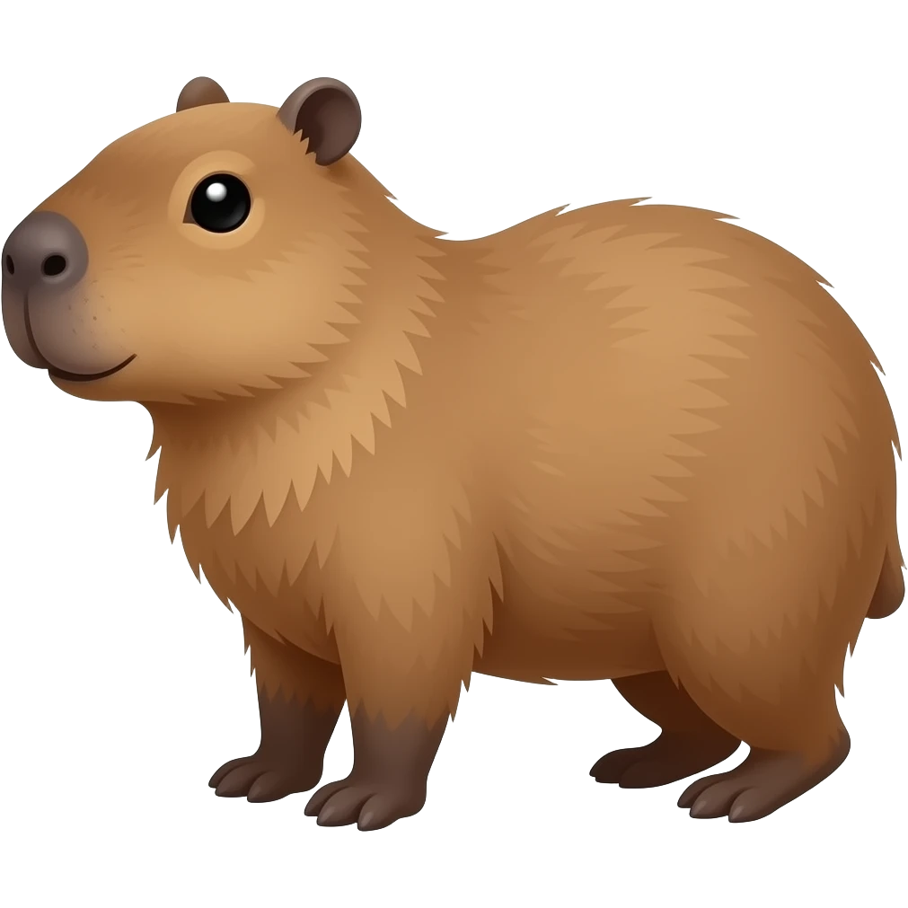 Capybara emoji