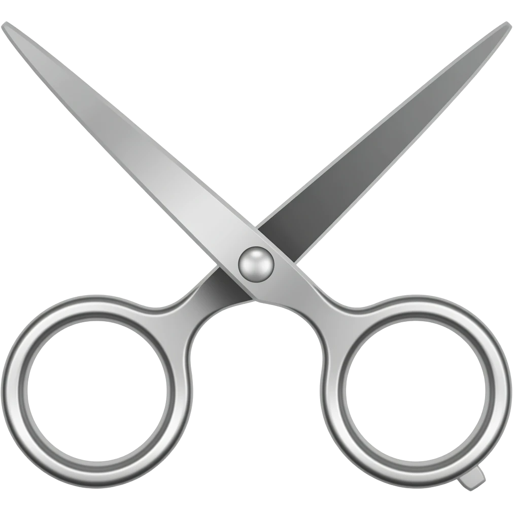 tijeras de barbero emoji