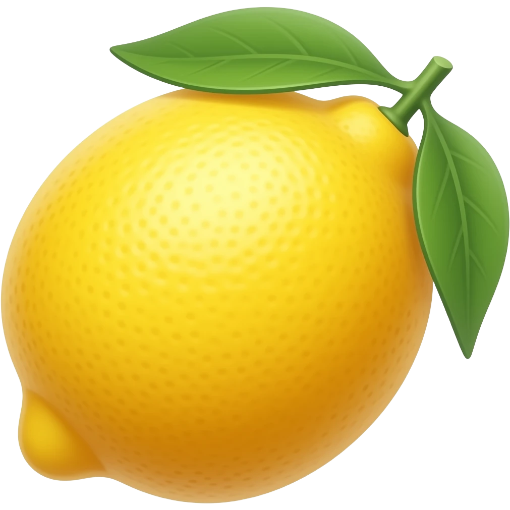lemon emoji