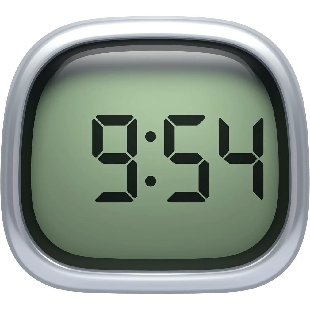 9:54 emoji