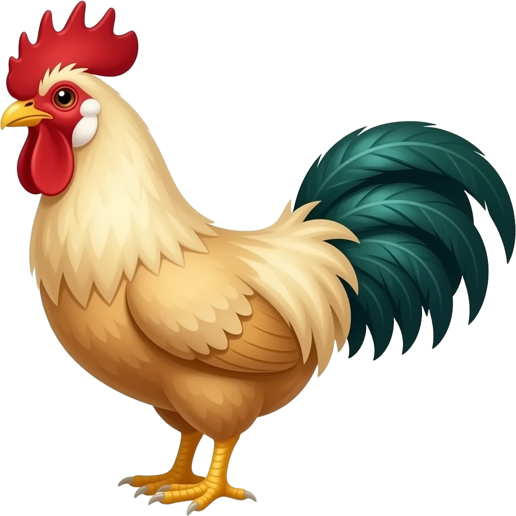 Cock emoji