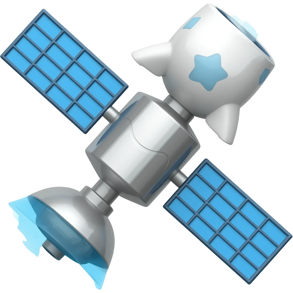 satellite emoji