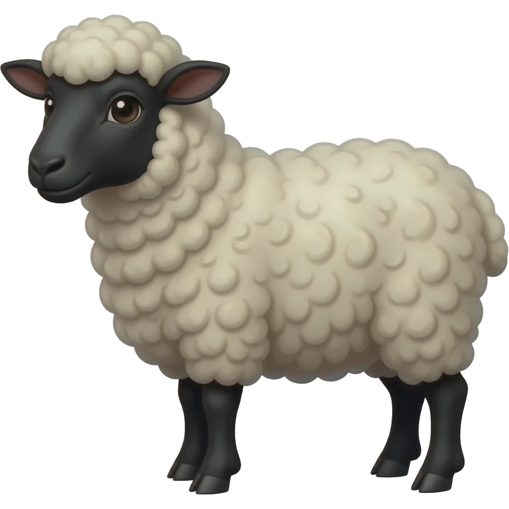 black sheep emoji