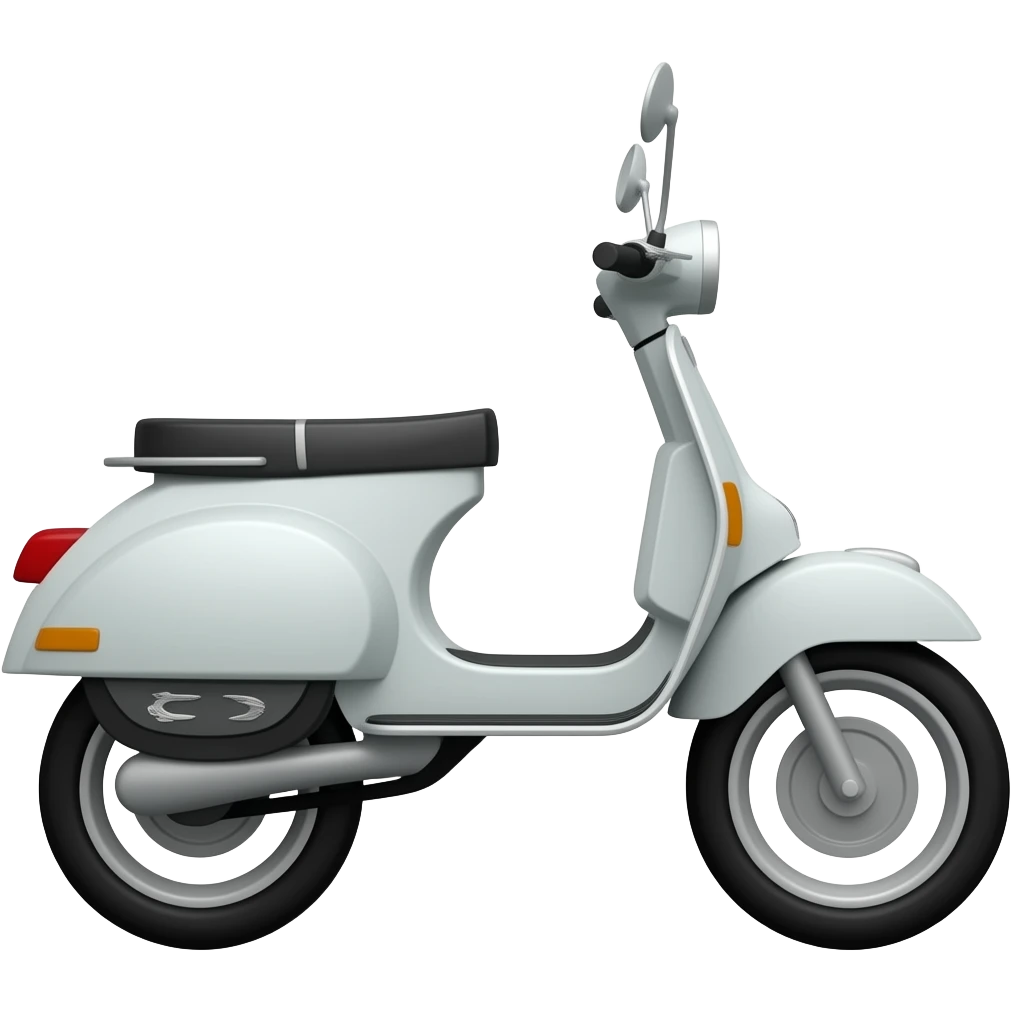 motorcycle, simple, side emoji