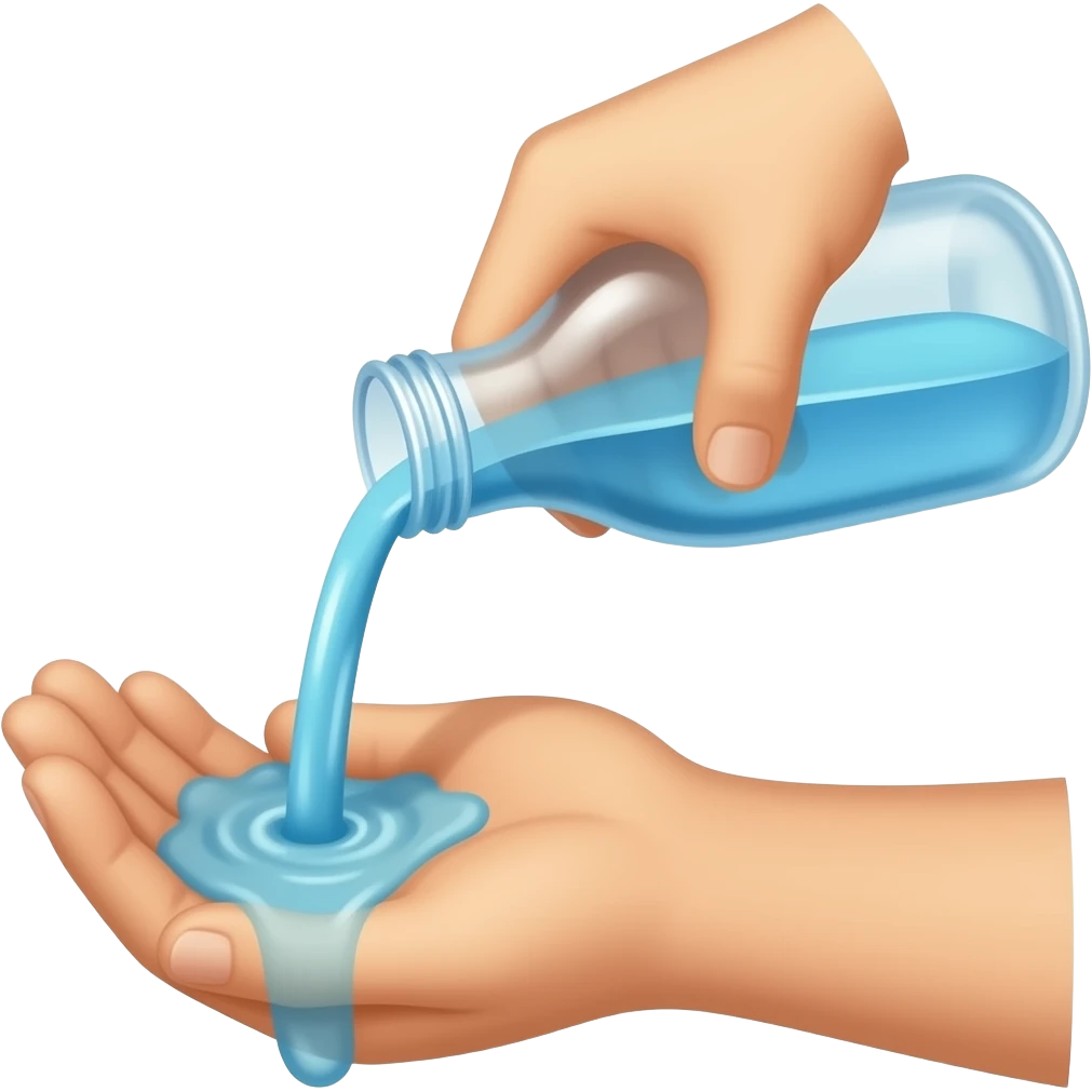pouring emoji