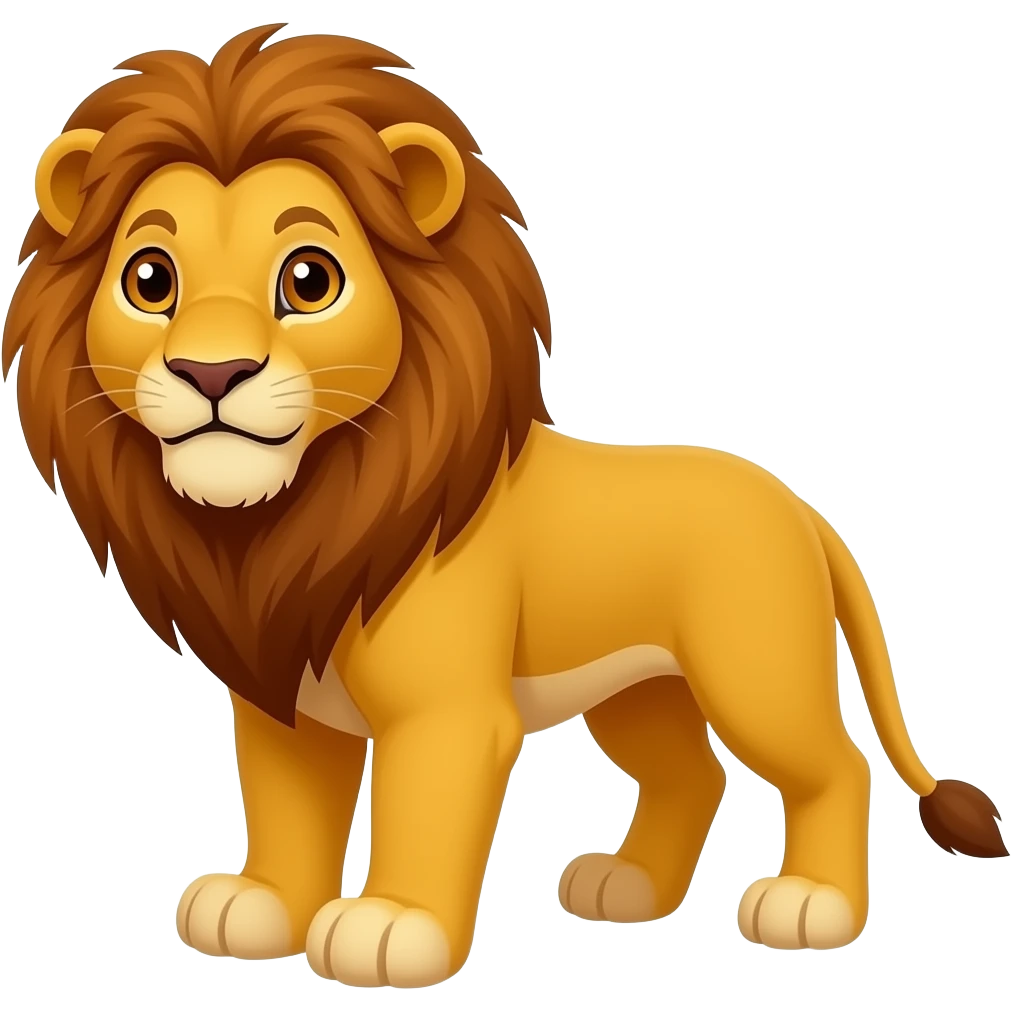 Create simba emoji