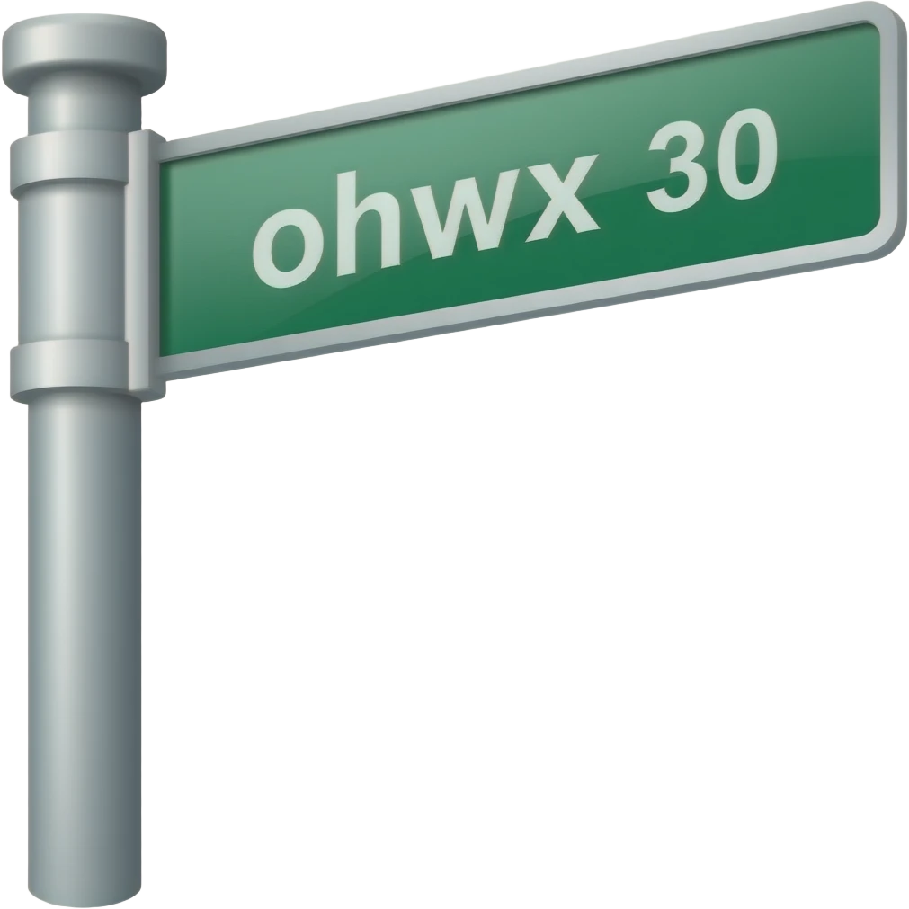 street signpost emoji