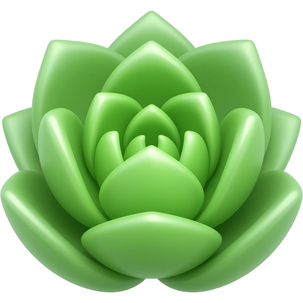 succulente cute emoji