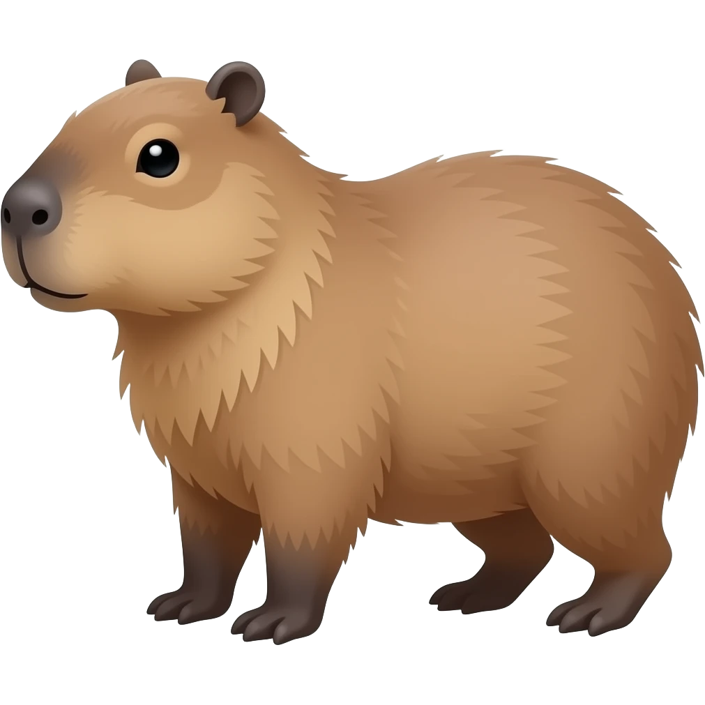Capybara emoji