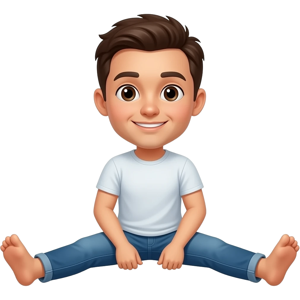 Legs opened emoji
