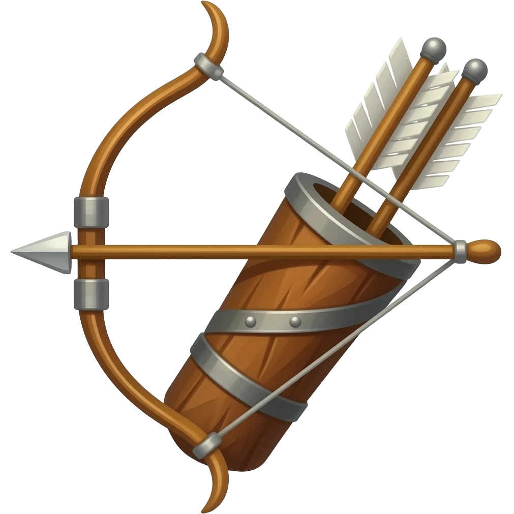 bow and arrow emoji