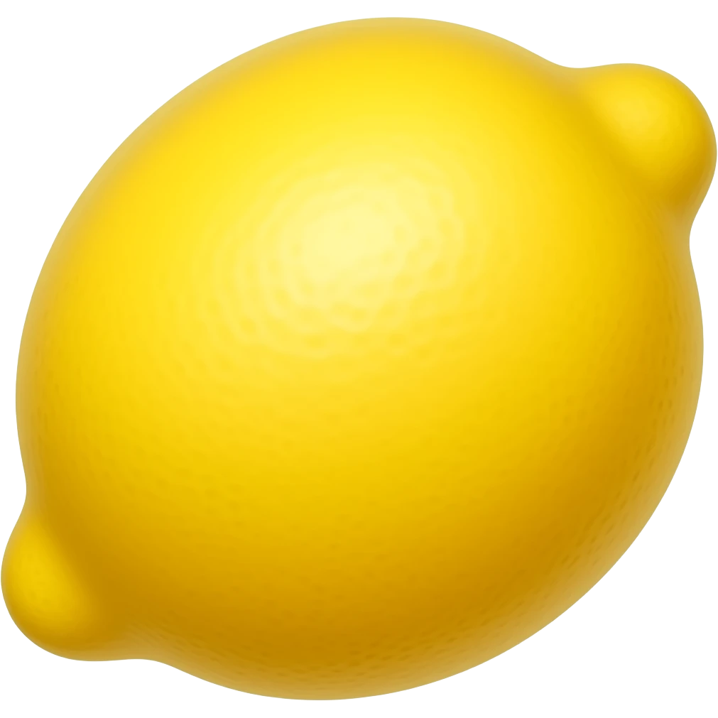 Lemon emoji