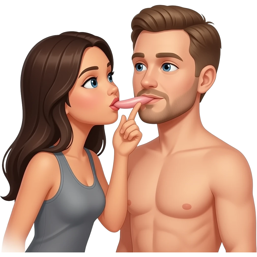 indonesian woman blowing penis of european man naked emoji