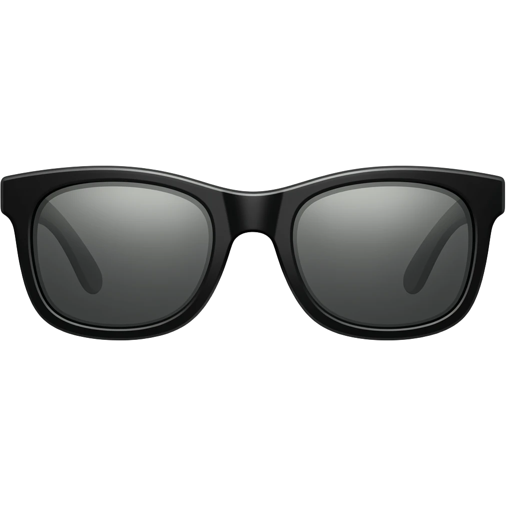 gafas oscuras de sol emoji