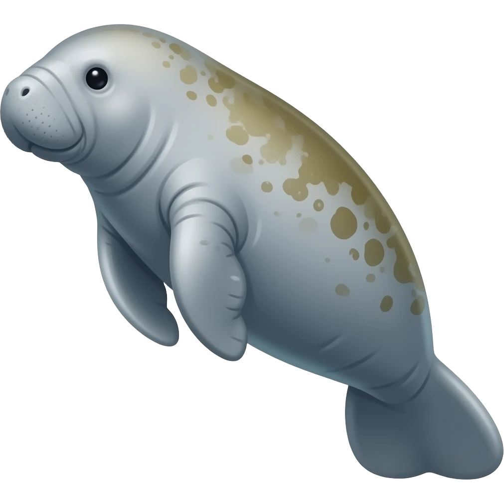 Manatee emoji