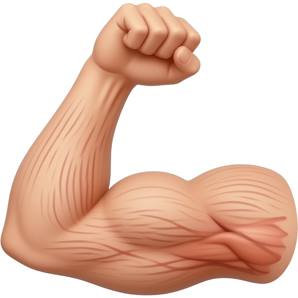 strong female arm tissue emoji