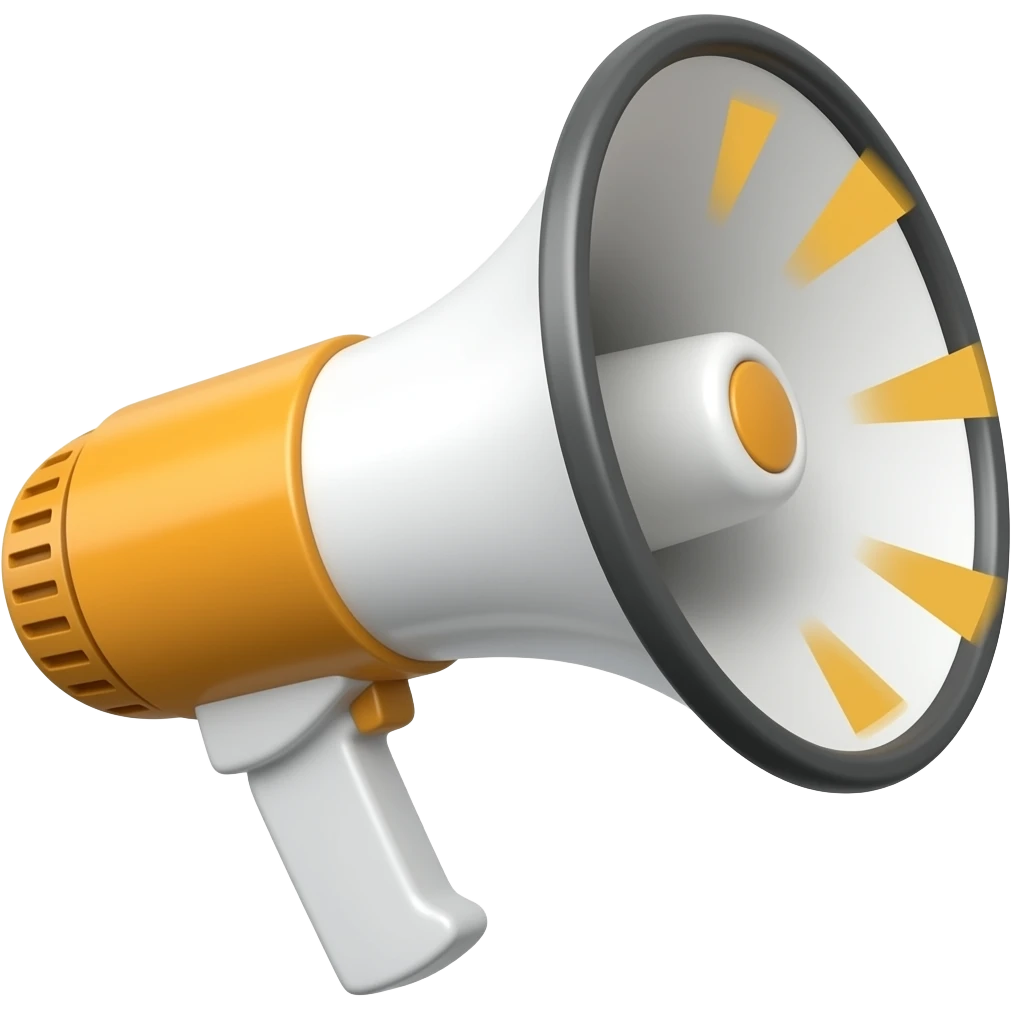 megafono emoji