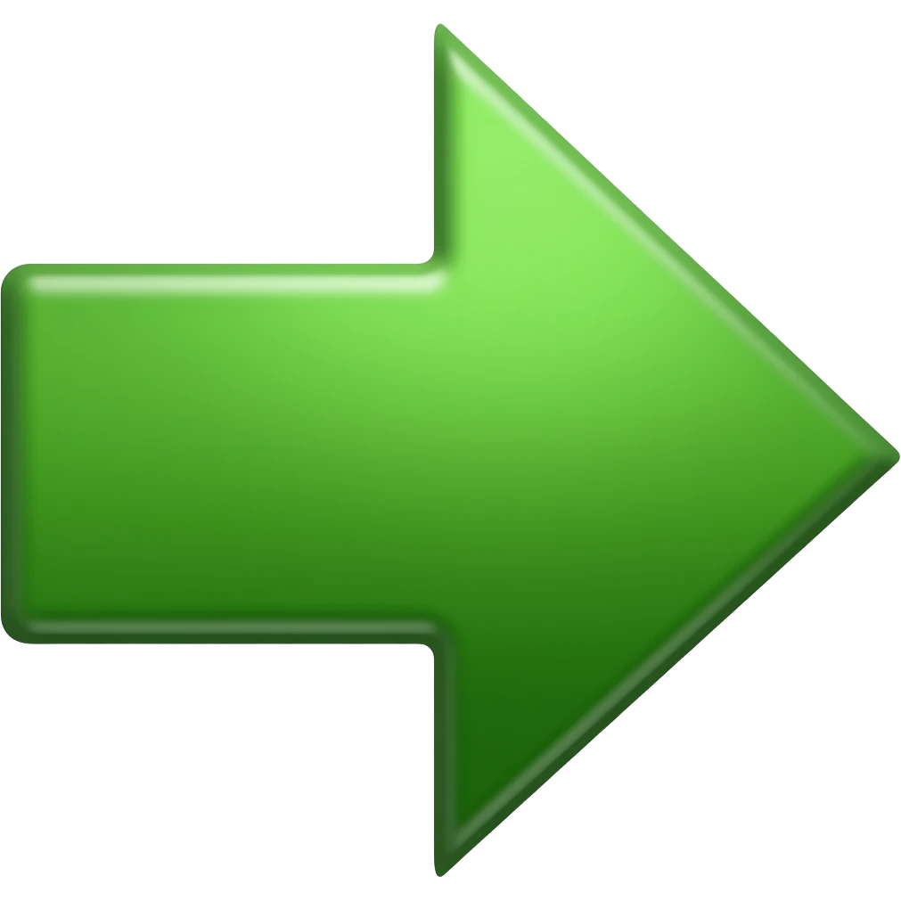 arrow green emoji