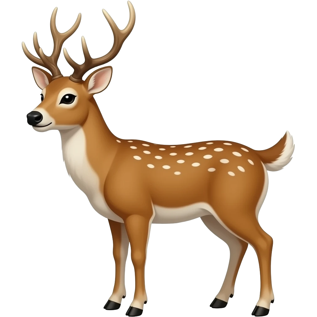 зловещий олень emoji