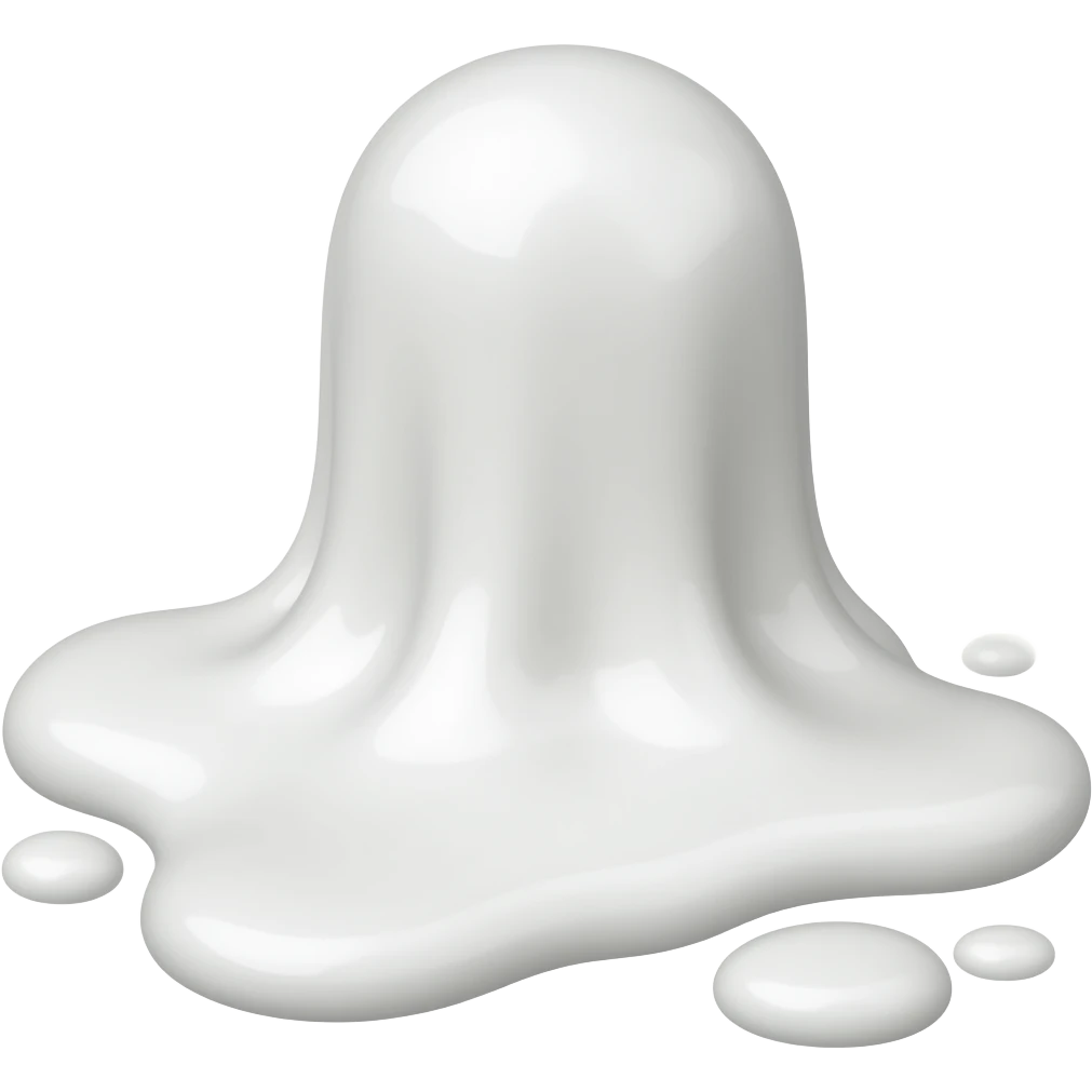 long white ooze emoji