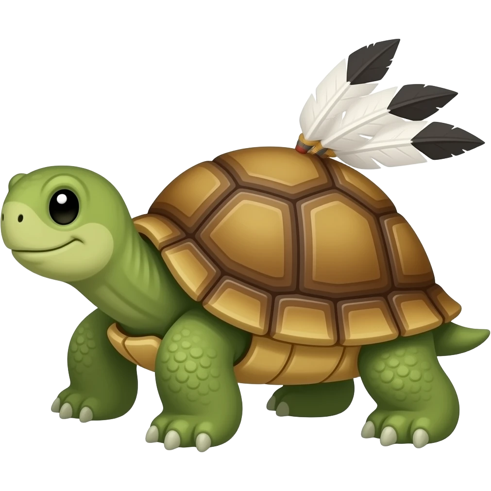 Native American turtle emoji
