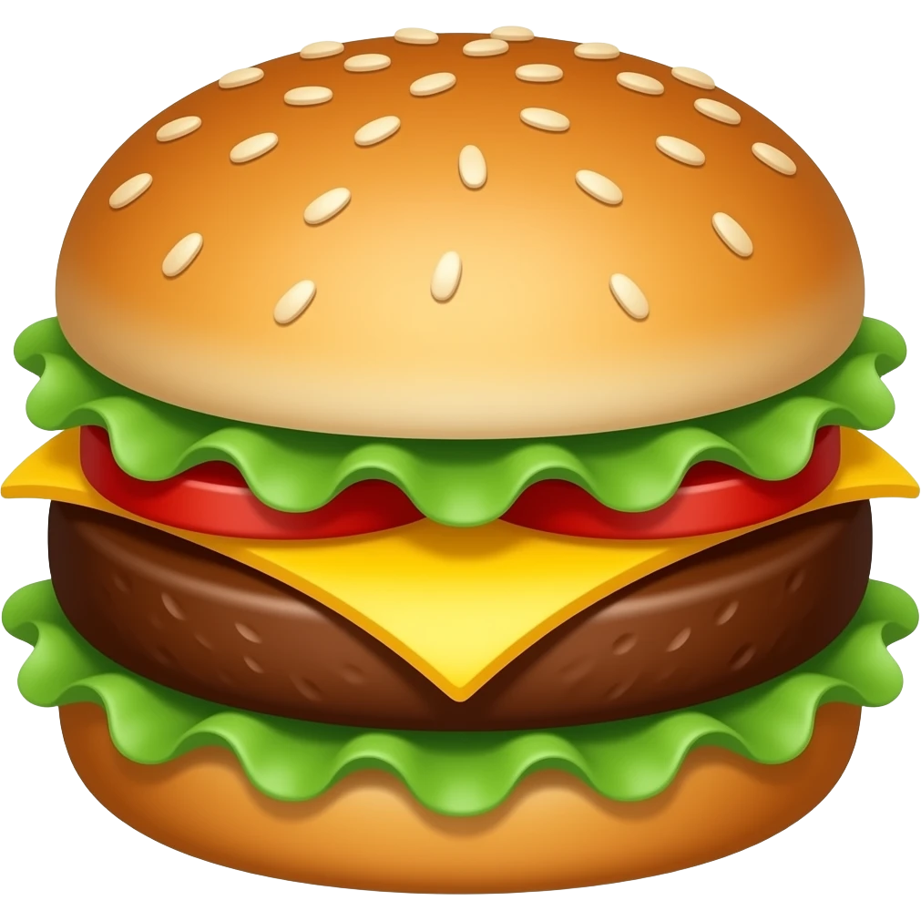 Hamburger emoji