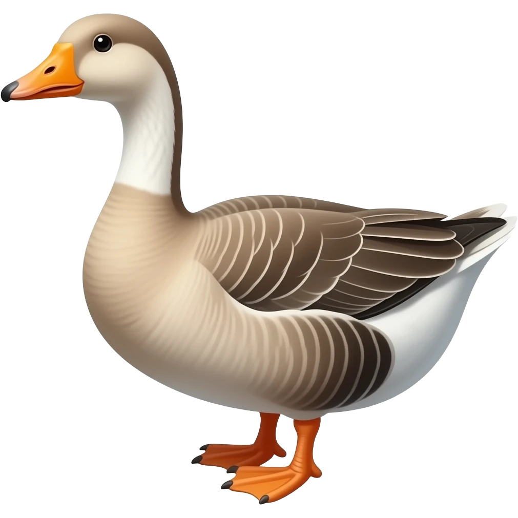 a goose emoji