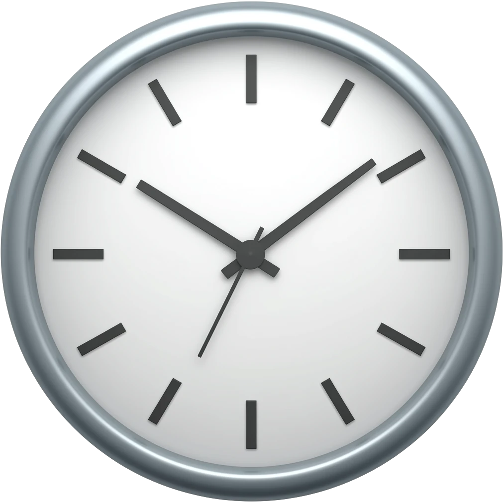 time emoji
