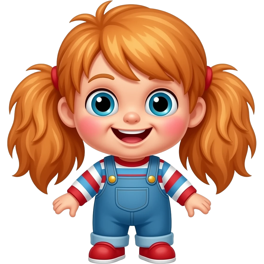 Cute chucky emoji