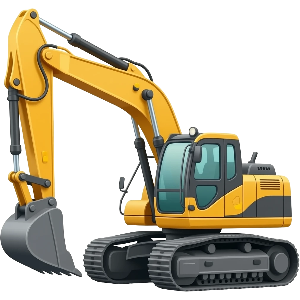 Backhoe emoji