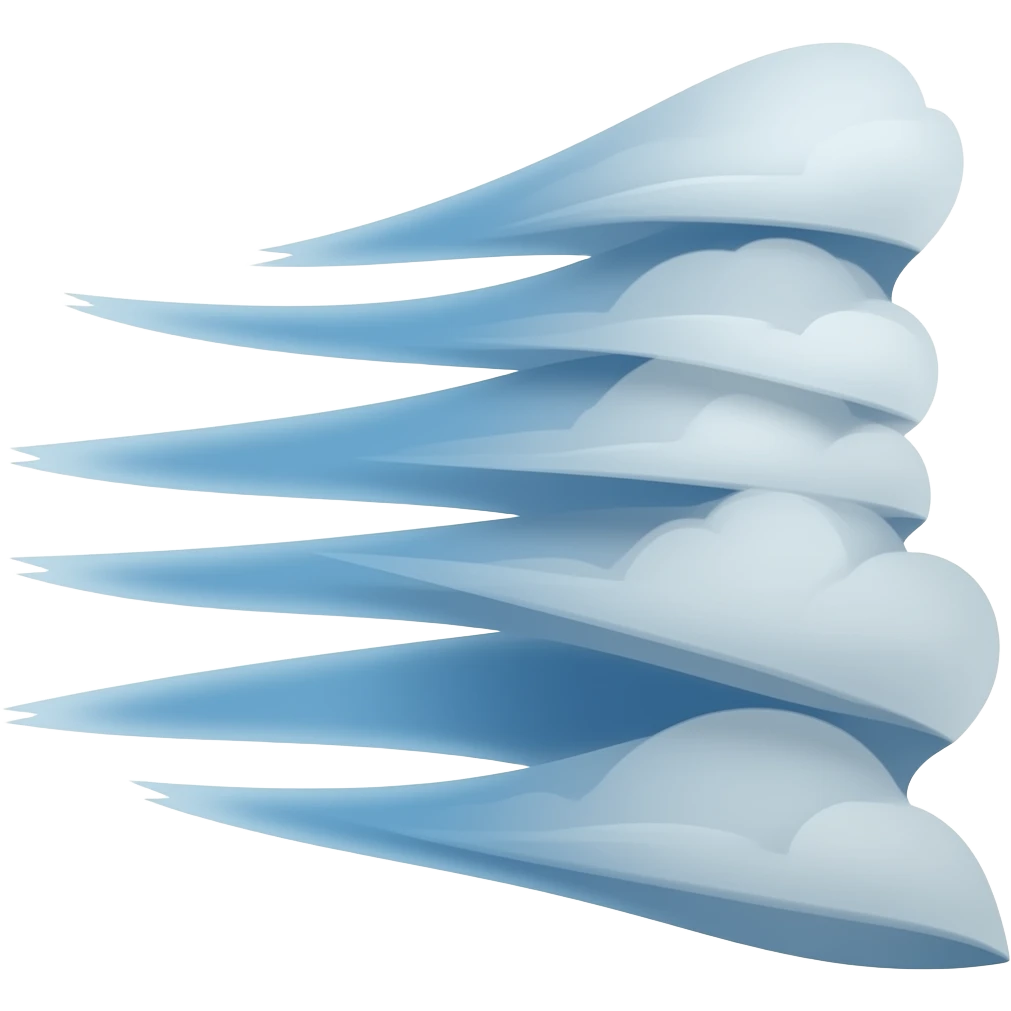 Wind emoji